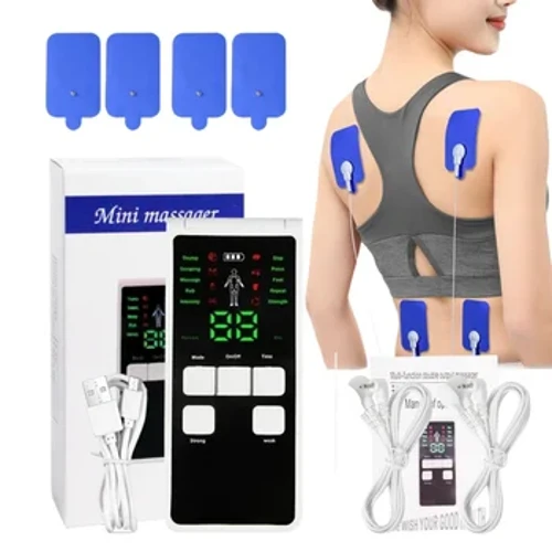 8 Mode TENS Muscle Electrical Stimulator Digital Therapy EMS Akupunktur Kroppsmassage Fysioterapi Slim Machine Massager Relax
