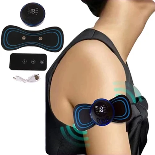 Mini Portable Elektresch Puls Hals Massager Gebärmutterkierper Réck Muskel Schmerzrelief Tool Schëller Been Kierper Massage Relax Këssen