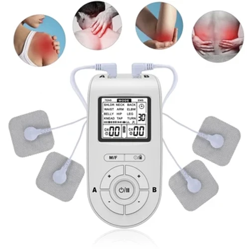 Mini Electrostimulator Fysioterapi TENS Machines Eletric Relax Muskelstimulator Pulsakupunktur Beste massasjeapparat for kroppsputer