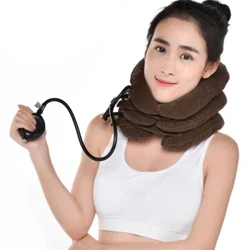 Opblaasbar Hals Stretcher Ënnerstëtzung Loft Gebärmutterhëllef 3 Tubes Gebärmutterkierper Massager Stressrelief Entspanung fir Heem Büro