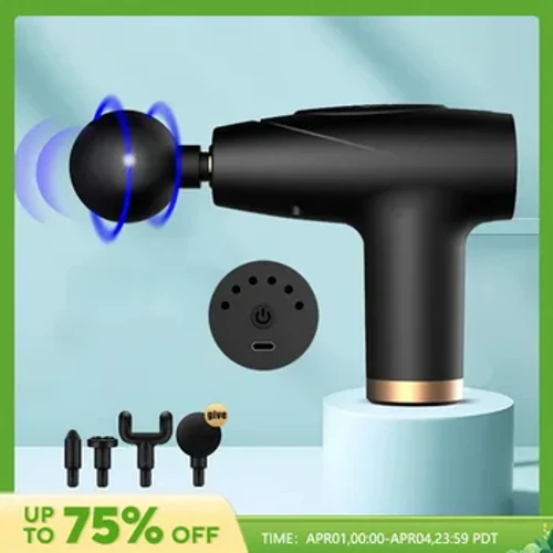 Multi Mode Of Mini Fascia Guns Ifølge Muscle Relaxation Massage Vibrerende Massage Instrument Kropssmerter Lindrer Fitness 3C
