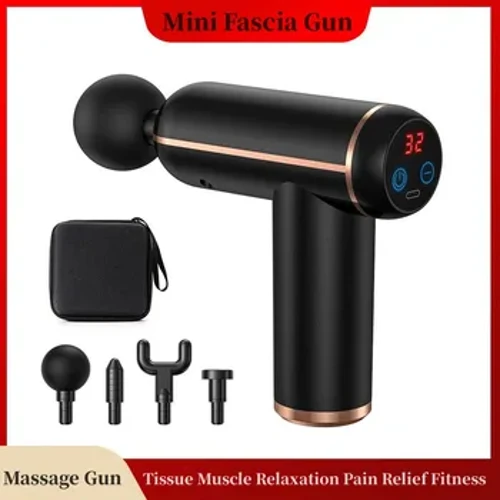 Di Động Fascia Súng Rung Massage Súng Bộ Gõ Súng Ngắn Máy Mát Xa Cho Mô Sâu Thư Giãn Cơ Giảm Đau Tập Thể Hình