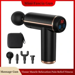 Di Động Fascia Súng Rung Massage Súng Bộ Gõ Súng Ngắn Máy Mát Xa Cho Mô Sâu Thư Giãn Cơ Giảm Đau Tập Thể Hình