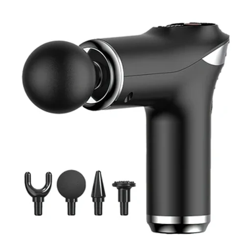 Mini Fascia Gun USB Massage Gun Muscle Relaxation Massager Neck Mask Rob Cervical Massage Instrument Impact Gun Pain Relief