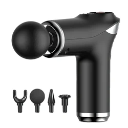 Isibhamu esincane se-Mini Fascia Gun USB Massage Gun Muscle Relaxation Massager Neck Mask Rob Insimbi Yokubhucunga Isibeletho Impact Gun Pain Relief
