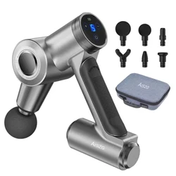 Muscle Massage Gun Vibration Neck Massager Deep Tissue Electric Fascia Gun Para sa Body Foot Slimming Fitness Stimulator Gun