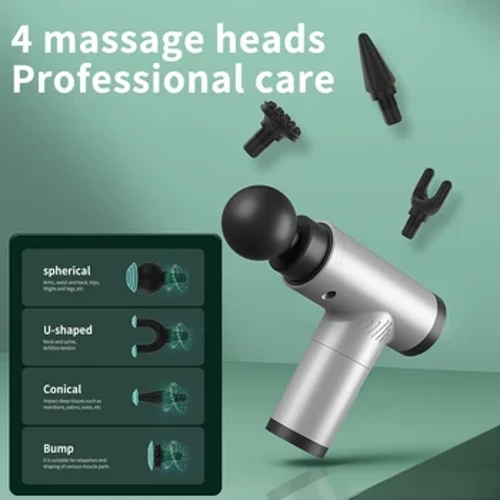 Mini Massage Gun Hals Gebärmutterhals Fascia Instrument Kierper Elektresch Entspanung Behandlung Deep Tissue Héichfrequenz Pistoul Massager