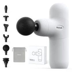 Mebak Mini Fascia ýaragy Professional muskul massaagerçysy Güýçli asuda boýun boýun arka elektrik massaagey göçme massa machine enjamy