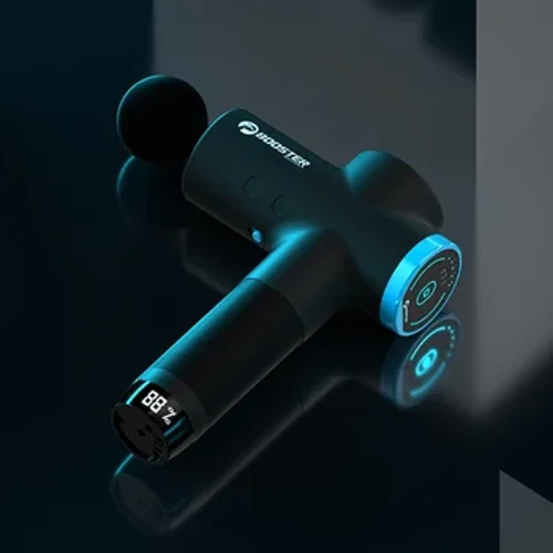 Pistolet do masażu z wyświetlaczem LCD Profesjonalny masażer do głębokich mięśni Ulga w bólu Relaks ciała Pistolet powięziowy Fitness