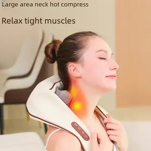 SHAMAGE DE MASĂ DE MASĂ DE PĂSTRARE PENTRU MASAGE MASĂ MASĂ DE MASĂ ÎNCĂLCATĂ CERVICAL MASSAGER MASSAGER PERCUSION DE TISTE