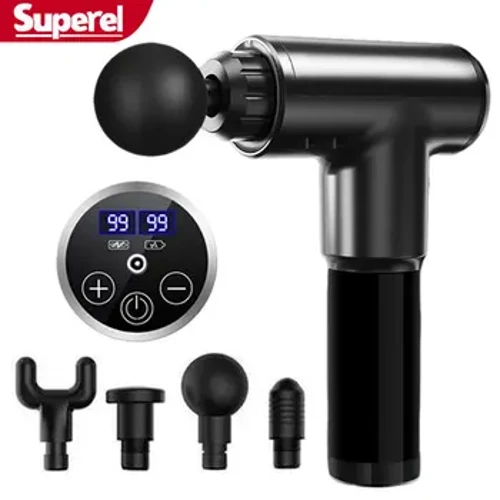Máy Mát Xa Súng Thiết Bị Massage Lưng Và Cổ 99 Gear Tập Thể Hình Fascia Dụng Cụ Massage Chuyên Nghiệp Máy Mát Xa Cơ Súng