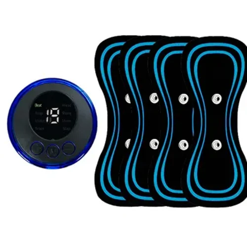 2/3/4 Pcs Smart Electric Neck Massager Set Cervical Patch 8 Modes 19 Levels Intensity Home Fa'aoga Meafaigaluega Massage mo le Toomaga le vaivai