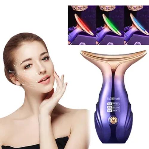 Ems uso massager anti wrinkle ngozi ndogo rf shingo uso uzuri chombo uso uso kuinua mashine kaza utunzaji wa ngozi ya ngozi