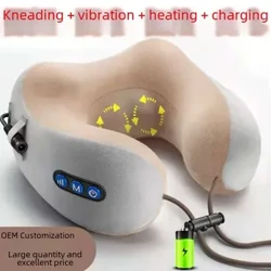 Multifunctional Massager U-shaped USB Supply Direkta Mula sa Manufacturer Para sa Home Use Neck Massage Pillow Cross-border Export