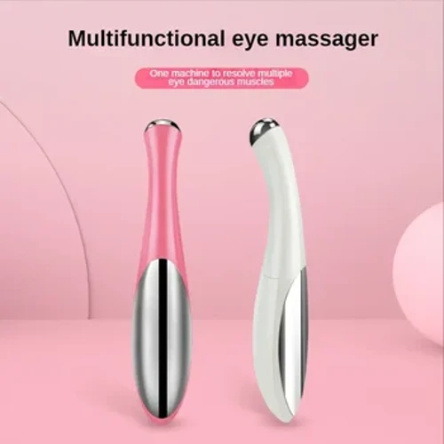 1 Chiếc Rung Mắt Máy Mát Xa Mặt Chống Lão Hóa Nhăn Thâm Vòng Tròn Bút Loại Bỏ Trẻ Hóa Làm Đẹp Chăm Sóc Mắt Bút Máy Rung massage