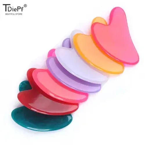 Schéin Massage Bienenwachs Guasha Scraping Massage Scraper Face Massager Akupunktur Gua Sha Eye Face Board SPA Massage Tool