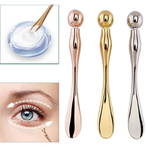 Bata Miotail Massage Aghaidh Uachtar Súl Feidhmitheoir Frith-Wrinkle Masc Meascadh Spatulas Súile Scoop Massage Barra áilleachta Uirlis Cúraim Aghaidh