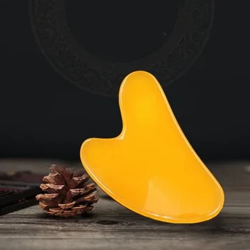 1 шт. Guasha Beautiful Massage Beeswax Scraping Massage Scraper Face Massager Акупунктура Gua Sha Eye Face Board SPA Massage Tool