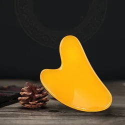1pc Guasha Suathaireacht Álainn Scrapáil Céir bheach Scraper Massage Aghaidh Massager Acupuncture Gua Sha Eye Face Board Uirlis Suathaireachta SPA