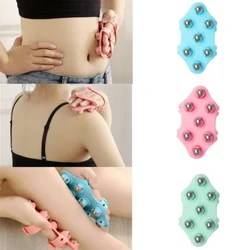 Suathaireacht Coirp Lámhainní Roller Liathróid Dóire Saill Faoiseamh Péine Muscle Scíth a ligean Massager Frith-Cellulite le haghaidh Uirlisí Cúraim Coirp um Chúl Cosa