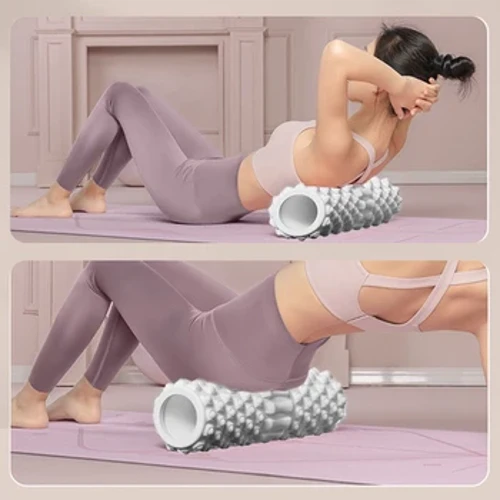 Massage Roller Relax Ball Yoga Stick Versatile Yoga Kolonn Relax Ball Yoga Stick Set Waasserdicht fir Arm Been Hals Réck Training