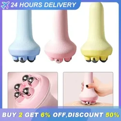 I-5-Magnetic Bead Jade Massage Roller Ubuso Umzimba Okhuhla Ubuso Ikhala Ukuphakamisa I-Slimming Massager Ubuhle Bomzimba Ithuluzi Lokubhucunga