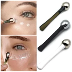 I-Roller Massage 1pc I-Eye Stick Eye Cream Applicator Cosmetic Spatula Anti Wrinkle Facial Spoon Ingxube Yegolide Ubuso Ithuluzi Lokunakekela Isikhumba Esincane