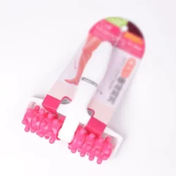Roller body massage stick 360-degree concave-convex hand push t-shaped hand-held to