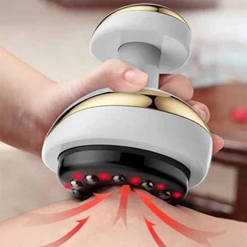 Ikhaya likagesi I-Guasha Ekhuhla Ukubhucunga Ukubhucunga Umzimba I-Massager Vacuum Amathini Suction Cup Inkomishi Yokushisa I-Fat Burner Anti-cellulite Massager