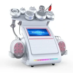 Trealamh Suathaireachta Múnlú Coirp 9 in 1 is déanaí le Folús Cavitation Ultrasonach RF+ Léasair EMS do Bhaile agus do Ghnó 80k