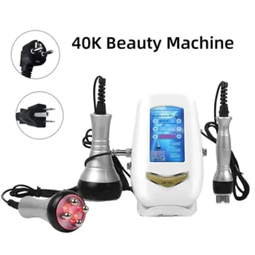 3in1 40K Cavitationอัลตราโซนิกลดน้ำหนักRFยกริ้วรอยกระชับผิวSlimming BodyนวดShapingเครื่องมือความงาม
