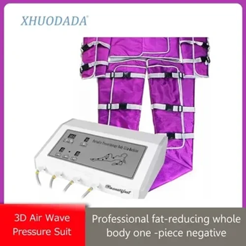 Loingseoireacht Saor in Aisce Meáchain caillteanas Pressotherapy Suit Sabhna Draenála Lymphatic Massage Brú Aeir le haghaidh Galtán Aghaidh Suaimhneas Coirp