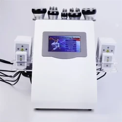 RF Tool 40K 6 in 1 Cavitatie Ultrasone Lichaam Afslanken Machine Multi-Polaire Radiofrequentie Verjonging Huid Lift Draai