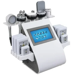 Mea Hana RF 40K 9 i ka 1 Cavitation Ultrasonic Kino Slimming Mīkini Nui-Polar Radio Frequency Rejuvenation Hoʻokiʻekiʻe i ka ʻili