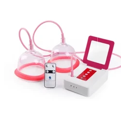 Kierpergestalt Vakuum Kuppel Massagertherapie mat Brustvergréisserungspompel Massagebecher & Cellulite Remover Maschinn