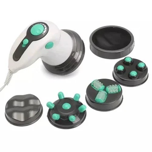 Massaggiatore elettrico per il corpo Anticellulite Portatile Dimagrante per grasso Assistenza sanitaria Strumento per massaggio Vibrazione Cervicale Collo della colonna vertebrale Vita