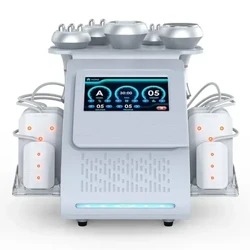 RF 6in1 80K Cavitatie Ultrasone Lichaam Afslanken Machine Multi-Polaire Radiofrequentie Anti-Rimpel Verjonging Huid Lift Draai