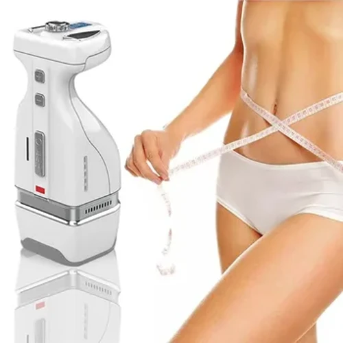 2024 Mini HIFU Fokuséiert Ultraschall Muskelmassager RF Slimming Fettentfernungsmaschinn Anti Cellulite Kierpergestalt Massage Ausrüstung