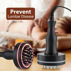 Teiripe Massager Coirp Leictreach Leictreach Meridian Scuab Téamh Infridhearg Guasha Scríobadh Craiceann Acupuncture Frith-Cellulite
