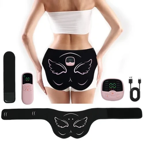 Listrik EMS Hip Pelatih Pantat Stimulator Otot dengan Remote Control 10 Mode 30 Tingkat Pelatihan Kebugaran Pijat Pelangsing