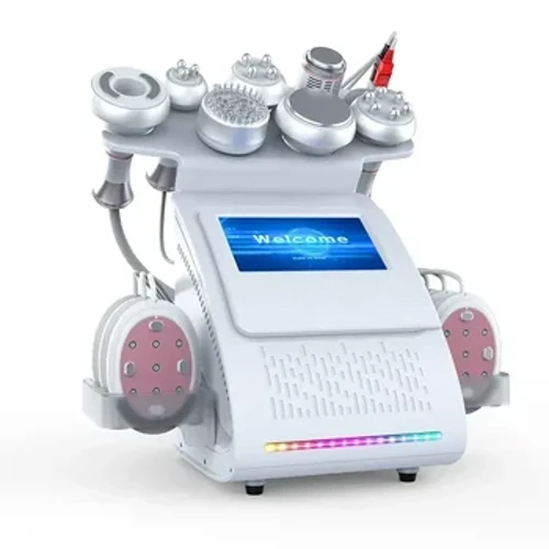 RF Tool 80K Kavitatioun Ultraschall Kierper Slimming Machine Multi-Polar Radio Frequenz Anti-Wrinkle Verjüngung Haut Lift Spann