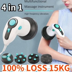 Elektresch Vollkierper Slimming Massager Roller Handheld Infrarout Massage Anti Cellulite Massager fir Aarm Been Hip Bauch Fett Remover