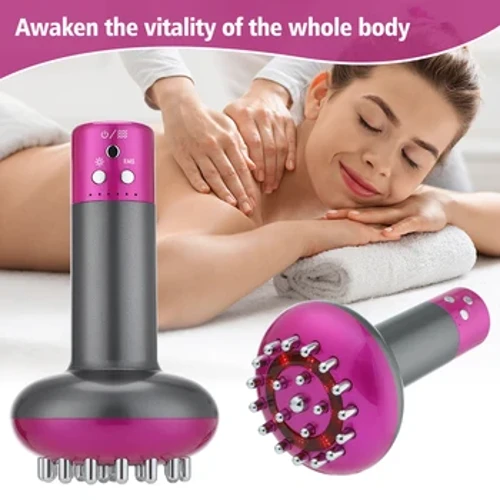 Elektrisk Meridian Brush Massasjer Skraping Lymfekopping Guasha-enhet Vibrer Anti Cellulitt Massasjer Fettforbrenner Vekttap