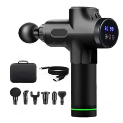 I-Deep Muscle Massage Gun Electric Percussion Pistol Massager Yomzimba Intamo Emuva Ithuluzi Lokufaneleka Lomlenze Amazinga angu-30