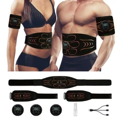 Abdominal Toning Bælte EMS Muskel Stimulator Abs Trainer Muskel Toner USB Charge Body Shaping Slankning Tabe Til Arm Ryg