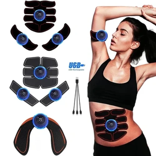 Trådlös magmuskeltränare EMS Muskelstimulator Höfttränare för arm Ben Nacke Kroppsformande massager Unisex