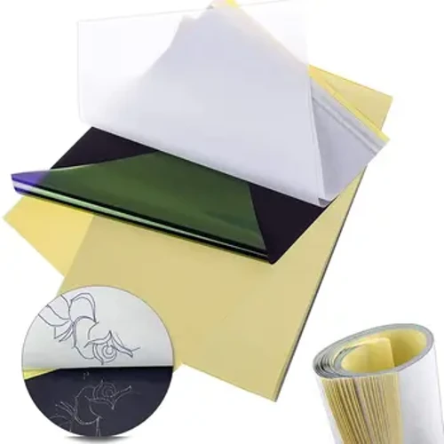 Tattoo Transfer Paper 4 Layer Thermal Stencil Paper A4 ზომის Tattoo Tracing Paper for Tattoo Transfer Printer Machine Kit Papers