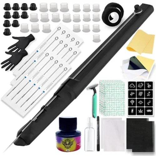 DIY tatuirovka qo'l va tayoq vositasi Tatuirovka uchun igna teshigi vositasi Tatuirovka uchun igna ushlagichi to'plami