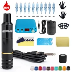 Cool Tattoo Machine Cross Border Popular Tattoo Suit Tattoo Machine Voll Set vun Tools Tattoo Pen Suit Tattoo Motor Machine