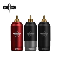 DMTATTOO professionnel Mini fusée sans fil alimentation de tatouage Interface RCA stylo de tatouage rotatif fournitures de tatouage